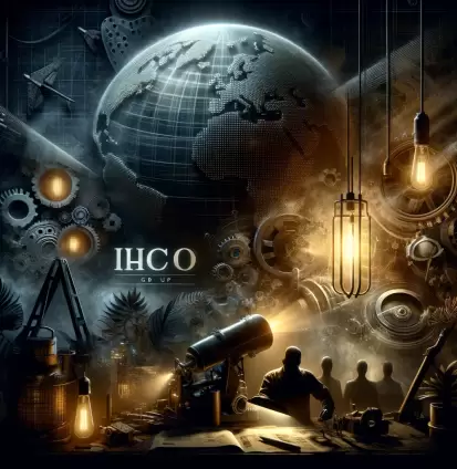 DALL·E 2024-03-24 01.36.05 - Create a moody and dark photorealistic image that represents IHCO Group, emphasizing the company's dynamic and innovative nature in the field of high-